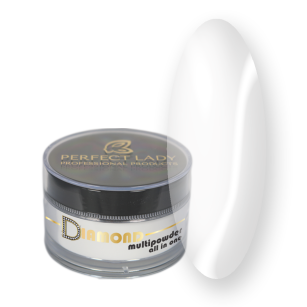 Diamond MULTIPOWDER - proszek akrylowy transparentny (clear) 45ml