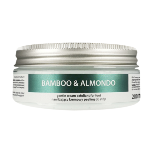 Bamboo & Almondo- nawilżający peeling do stóp 200 ml