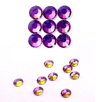 Kryształy SWAROVSKI 10 karatów Volcano fioletowy z refleksami 75 szt.