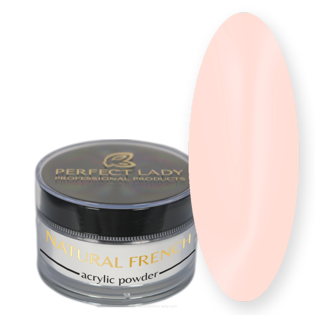 NATURAL FRENCH - proszek akrylowy różowy 10 ml