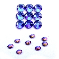 Kryształy SWAROVSKI 10 karatów Meridian Blue z refleksami 75 szt.