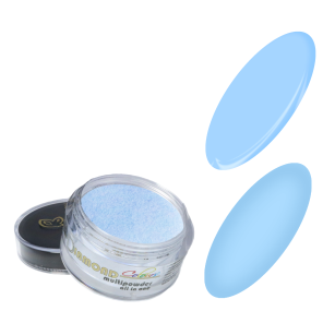 DIAMOND MULTIPOWDER COLOURS all in one - kolorowy proszek akrylowy PASTELOWY NIEBIESKI 10 ml