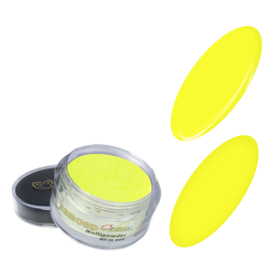 DIAMOND MULTIPOWDER COLOURS all in one - kolorowy proszek akrylowy NEONOWY ŻÓŁTY 10 ml