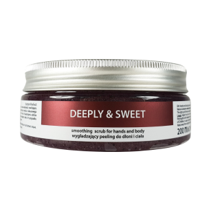 DEEPLY & SWEET- wygładzający peeling do dłoni i ciała 200 ml