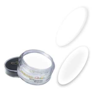 DIAMOND MULTIPOWDER COLOURS all in one - kolorowy proszek akrylowy BIAŁY 10 ml