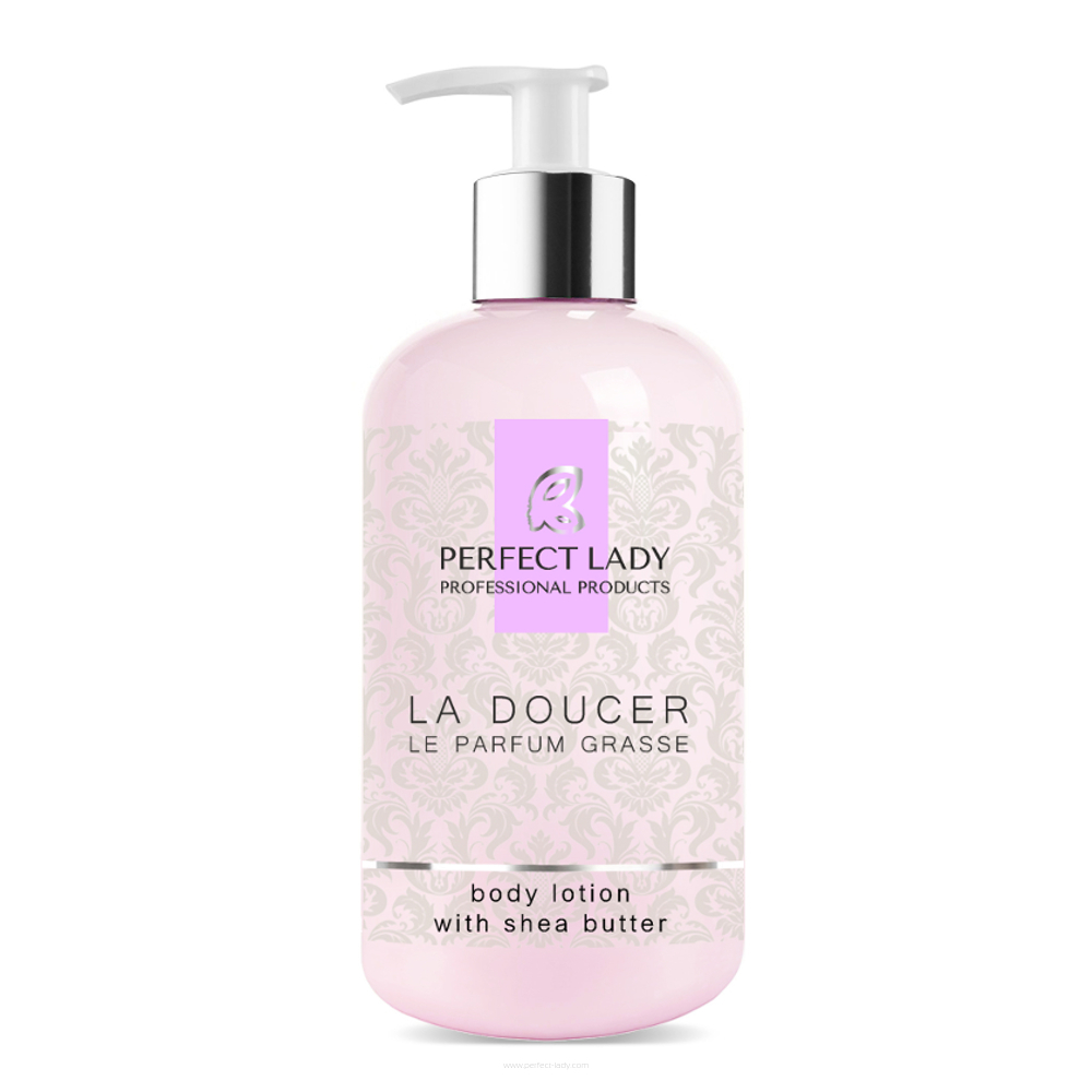 La Doucer - perfumowany balsam do ciała z masłem shea  250 ml